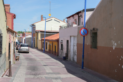 Calle Alcudia en el barrio España.- J.M. LOSTAU