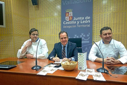 Miguel Ángel Fragallo, Pablo Trillo y Víctor Trigo.-E. M.