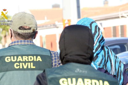 Detención de la yihadista de Tudela de Duero.- GUARDIA CIVIL