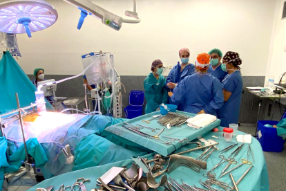 Unidad de cirugía oncológica peritoneal' del Hospital Universitario Río Hortega. -ICAL
