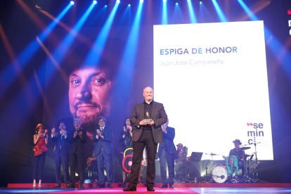 El cineasta argentino, Juan José Campanella, recibió la Espiga de Honor.- ICAL