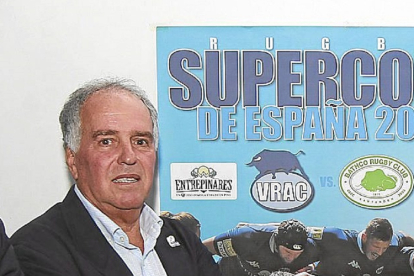 Alfonso Feijoo, presidente de la federación Española de Rugby. / J. M. LOSTAU