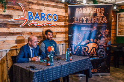 Valentín-Gamazo y Diego Merino en la presentación en BarCo. / VRAC