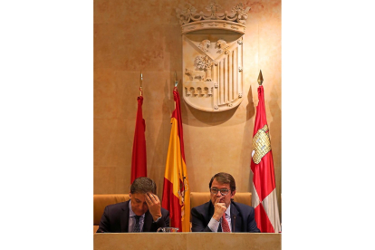 Carlos García Carbayo y Alfonso Fernández Mañueco-ICAL