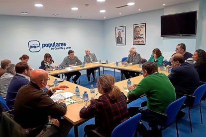 Reunión del Comité Organizador del XIII Congreso del Partido Popular de Castilla y León.-ICAL