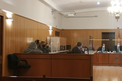 Los acusados, durante el juicio en la Audiencia de Valladolid. - EUROPA PRESS.