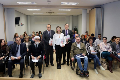 La consejera de Familia e Igualdad de Oportunidades, Alicia García, presenta el nuevo catálogo de servicios sociales de Castilla y León a la Sección de Servicios Sociales del Consejo de Servicios Sociales-ICAL