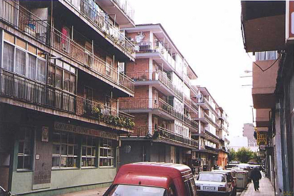 Grupo de viviendas de San Isidro. Año 2000. ARCHIVO MUNICIPAL