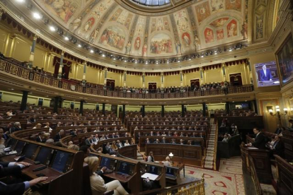 Imagen de un pleno del Congreso de los Diputados.-JOSÉ LUIS ROCA