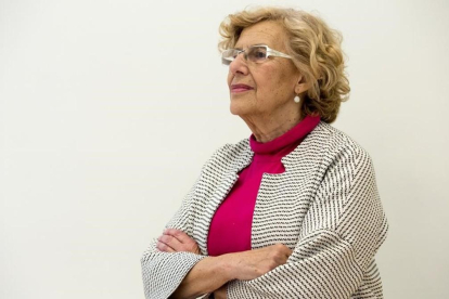 La alcaldesa de Madrid, Manuela Carmena. /-JUAN MANUEL PRATS