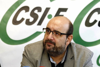 El presidente nacional de CSI-F, Miguel Borra-Ical