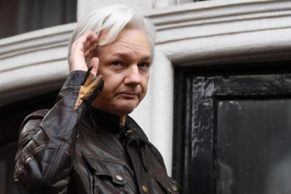 Julian Assange.-JUSTIN TALLIS