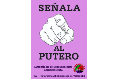 Cartel de la campaña de la Plataforma Abolicionista de Valladolid. -E. PRESS