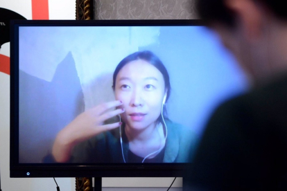 Zheng Lu Xinyuan, directora de 'The Cloud in Her Room'. - SEMINCI