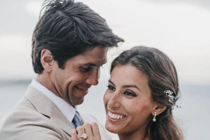 Ana Boyer y Fernando Verdasco celebran su primer aniversario de boda.-INSTAGRAM