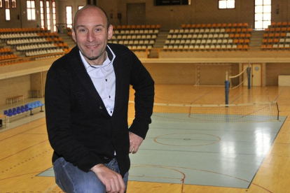 Juan Francisco Mielgo Ayuso, profesor de la Uva en el Campus de Soria y autor del estudio sobre suplementación de hierro  en jugadoras de voleibol .-V.GUISANDE