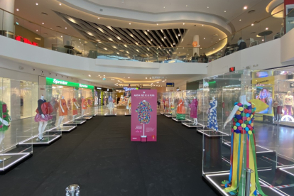La exposición está ubicada en el Hall de H&M del centro comercial.- RÍO Shopping.