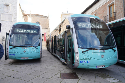 Nuevos autobuses eléctricos de Auvasa.-ICAL