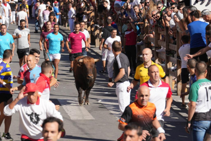 Encierros de las fiestas de Íscar, en Valladolid.- J.M.LOSTAU