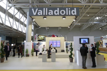 Expositor de Valladolid en Intur-J.M.Lostau