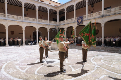 El Palacio Real de Valladolid celebra el acto del Día de la Unidad de la Inspección General del Ejército. / ICAL
