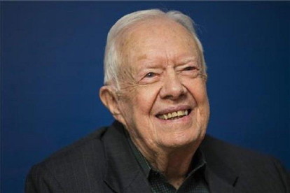 El expresidente de EEUU Jimmy Carter.-AFP