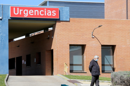 Hospital de Medina del Campo durante la pandemia del Covid-19. / ICAL.