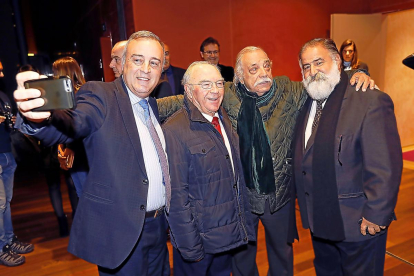 Luis Chico, Jesús Yllera, Juan Antonio Fernández y Javier Pérez.