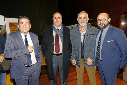 Luis Mariano Santos, López Sendino, Matías Llorente y Felipe Ramos