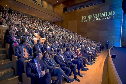 Público asistente a la gala de los premios La Posada organizados ayer por EL MUNDO DE CASTILLA Y LEÓN.