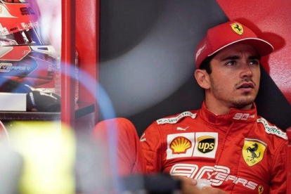 Charles Leclerc (Ferrari).-KENZO TRIBOUILLARD / AFP