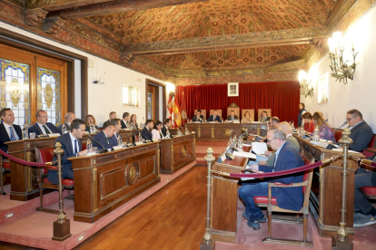Imagen de archivo de la Diputación de Valladolid celebrando un Pleno. -DIP. VA.
