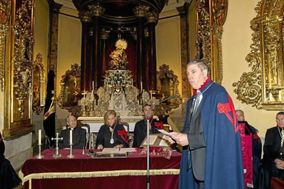 Pregón de Semana Santa a cargo del De Los Mozos en la catedral de Valladolid en marzo de 2013. - PABLO REQUEJO, PHOTOGENIC