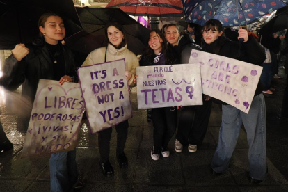 Manifestación del Día de la Mujer en Valladolid. PHOTOGENIC