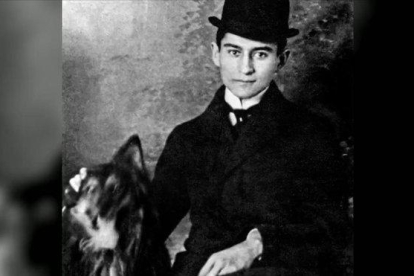 El escritor checo en lengua alemana, Franz Kafka.-