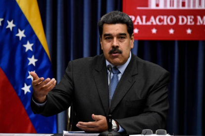 Nicolás Maduro.-AFP