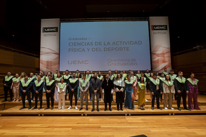 Promoción 2023 de los estudiantes de la Universidad Europea Miguel de Cervantes.- ICAL