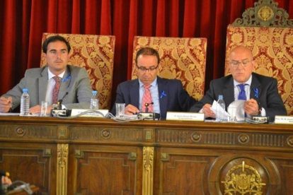 Momento del Pleno en la Diputación de Valladolid.-EUROPA PRESS