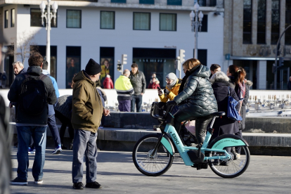 Presentación del nuevo servicio de alquiler público de bicicletas BIKI.- ICAL