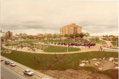 Recién inaugurado Parque de Pajarilllos en 1982. ARCHIVO MUNICIPAL