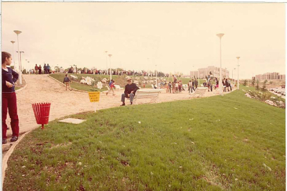 Imagen de un recién inaugurado Parque de Pajarillos en 1982. ARCHIVO MUNICIPAL