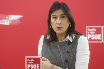 La secretaria de Organización del PSCyL, Ana Sánchez. Imagen de archivo.-ICAL
