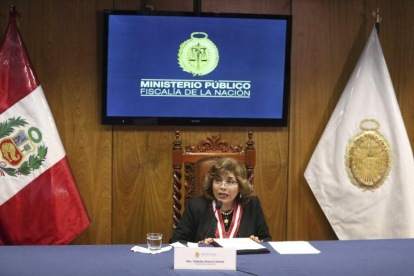 La nueva fiscal general de Perú, Zoraida Ávalos.-AP