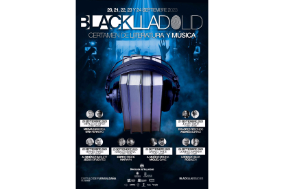 Cartel de la III edición de Blacklladolid - BLACKLLADOLID