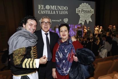 Agustín Gamazo, José Fernández y Gloria Lucía Martín.