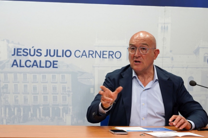 Jesús Julio Carnero, candidato del PP a la Alcaldía de Valladolid. ICAL