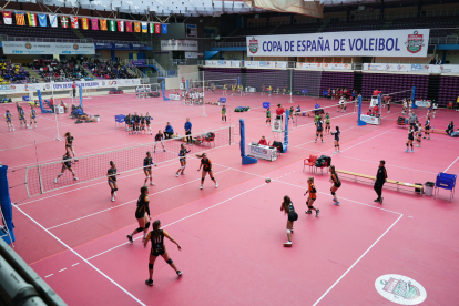 Copa de España de Voleibol en Valladolid. / LOSTAU