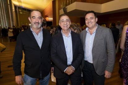 Ramón Bocos, Justino Medrano y José Luis Domínguez.