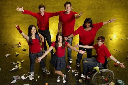 Imagen de la serie 'Glee'.-