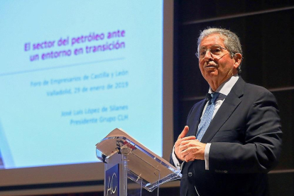 El presidente de la Compañía Logística de Hidrocarburos (CLH), José Luis López de Silanes.-ICAL